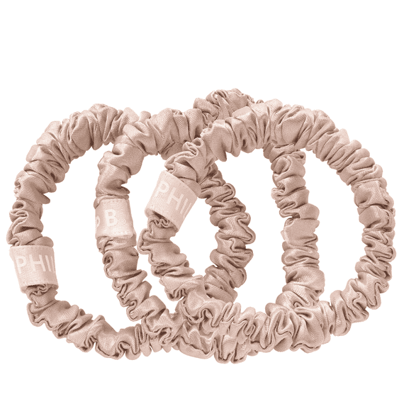 Petite Champagne Scrunchie 3x