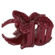 Pince Lotus Effet Cristal - Bordeaux