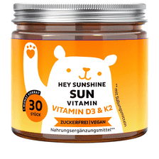 Hey Sunshine Sun Vitamins with D3, sugar-free - 30 Bears