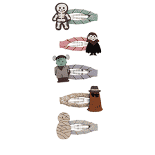 Monster Mini Hair Clips