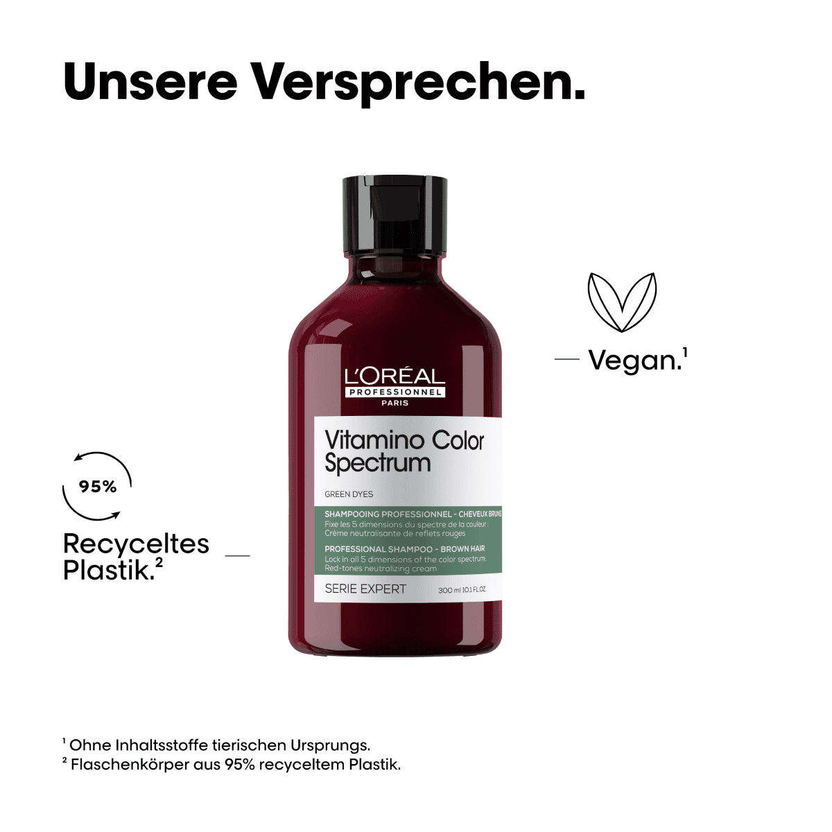 Vitamino Color Spectrum Green Dyes Neutralizing Shampoo
