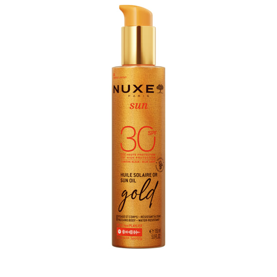 Olio Solare Dorato Alta Protezione SPF30