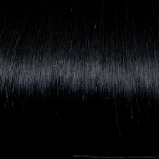 Full Head Extensions 50/55 cm - 1B, Black