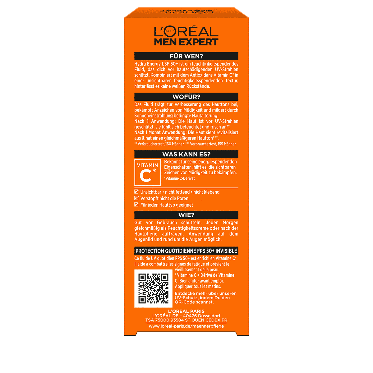 Fluide Invisible Quotidien Hydra Energy SPF 50+