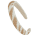 Pearl Headband - White, Gold