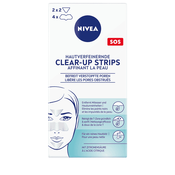 Clear-up Strips Affinant la Peau