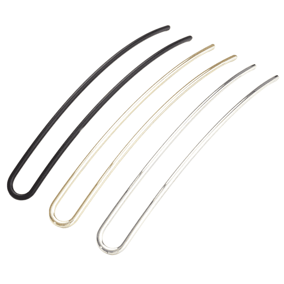 Hairpin Plain Black Matte