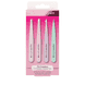 4 Piece Combination Tweezer Set - Pastels