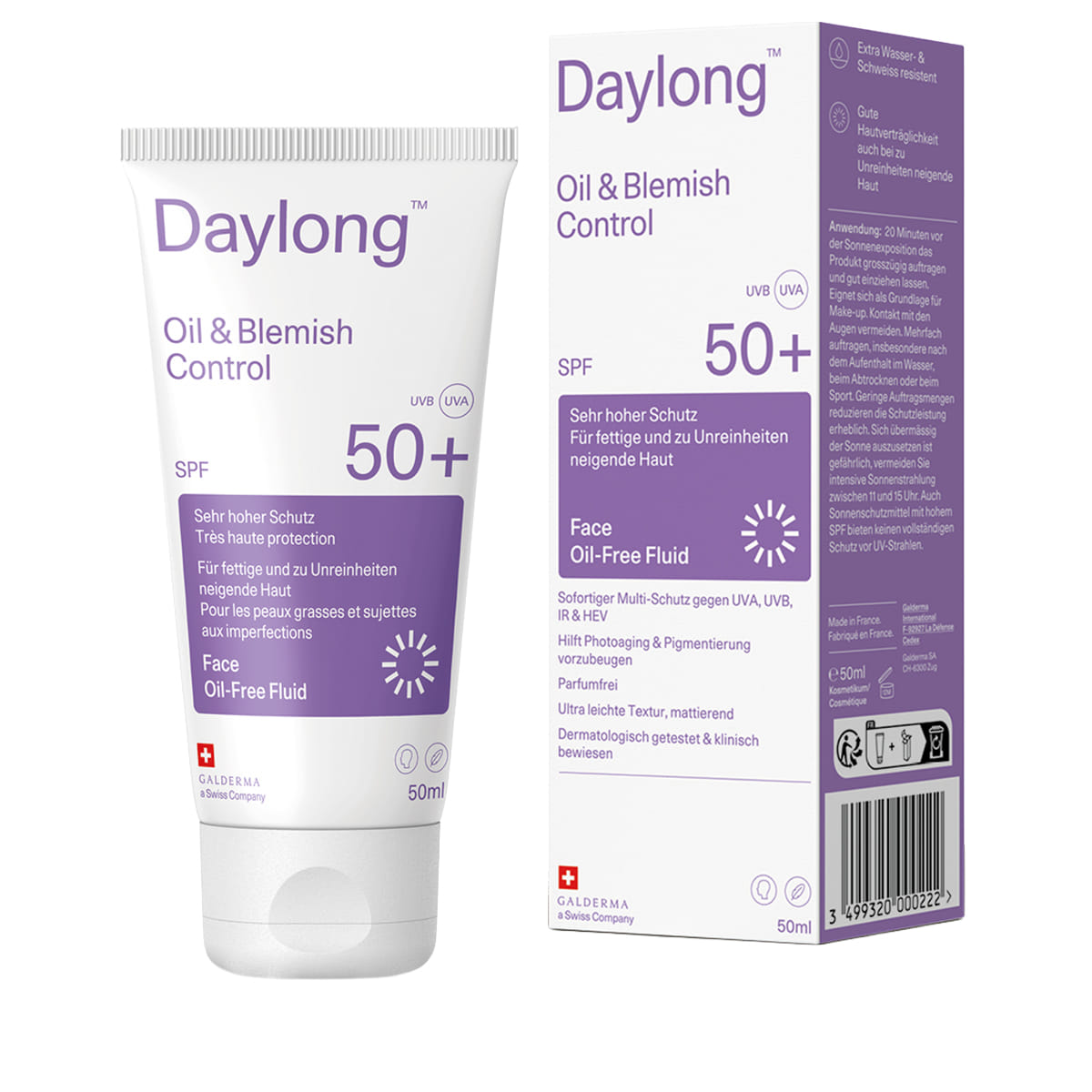 Face Oil-Free Fluid SPF50+