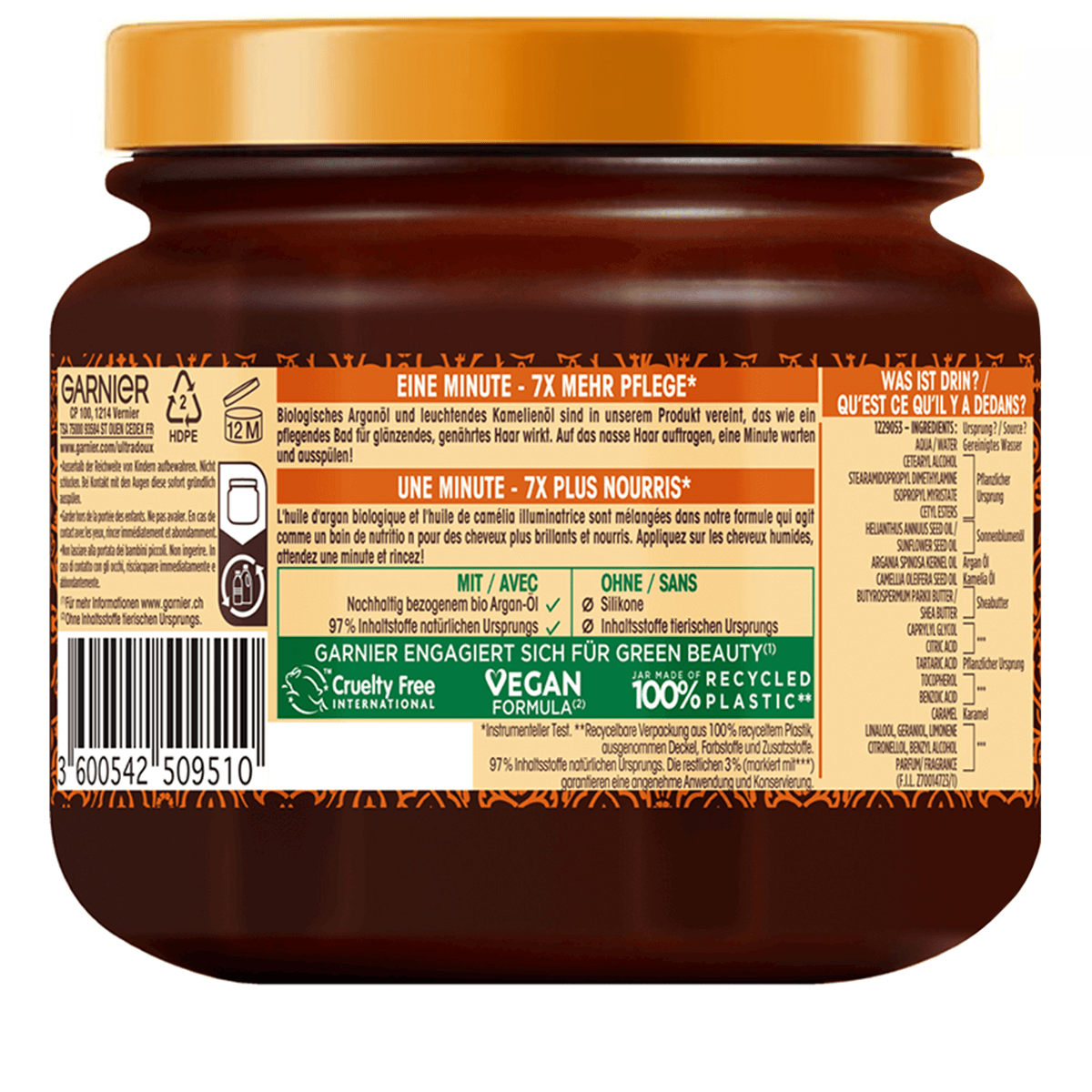 Ultra Doux Camellia and Argan Oil Deep Care Mask