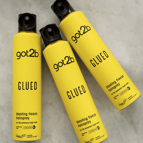 Glued Hair Spray