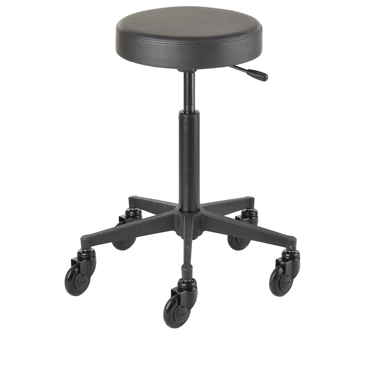 Rollhocker Clic Tec Round schwarz M