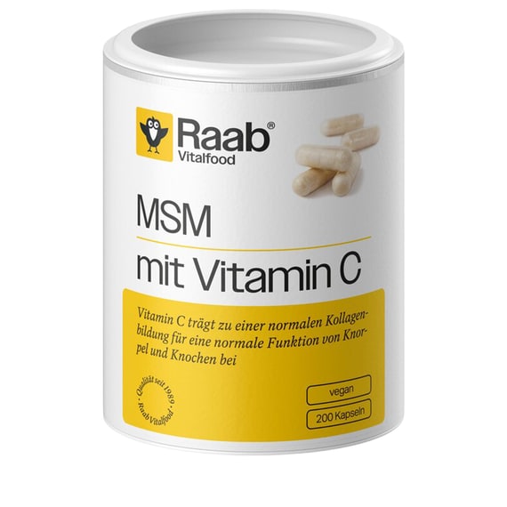 MSM con capsule di vitamina C
