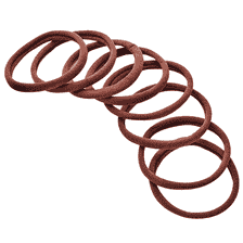 Elastics Ø 5 cm, 8 Stk. - Braun