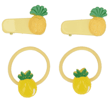 Set Accessoires Cheveux - Ananas