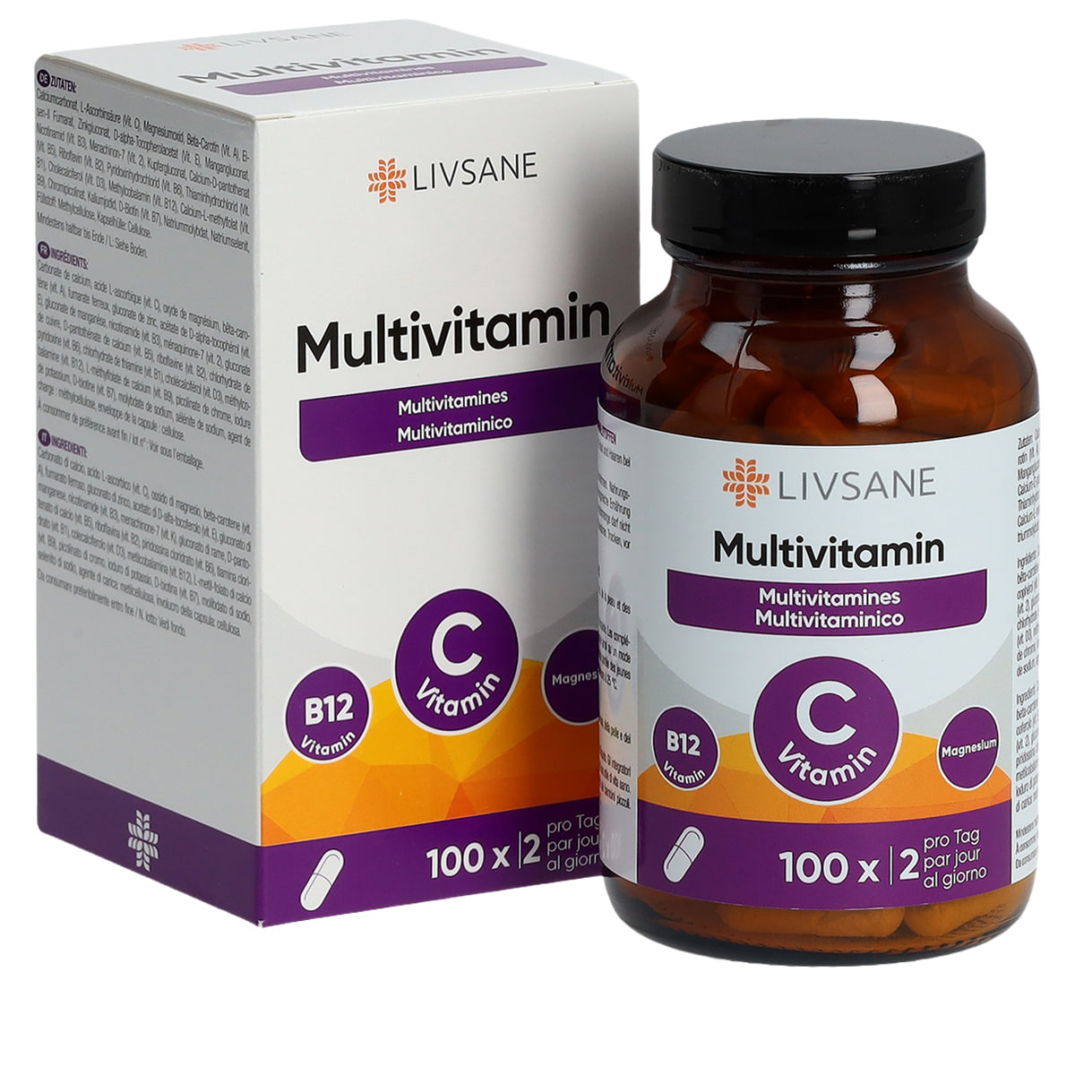 Multivitamines - 100 capsules