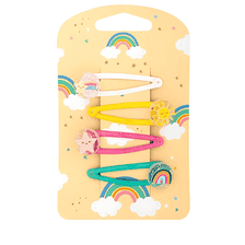 Haarspangen-Set Regenbogen