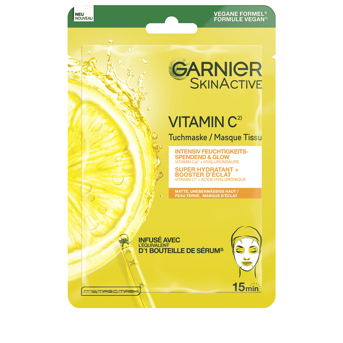 Vitamin C Intensive Moisturising & Glow Sheet Mask