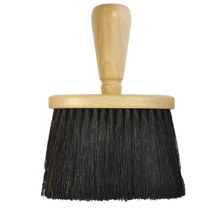 Neck brush natural bristles