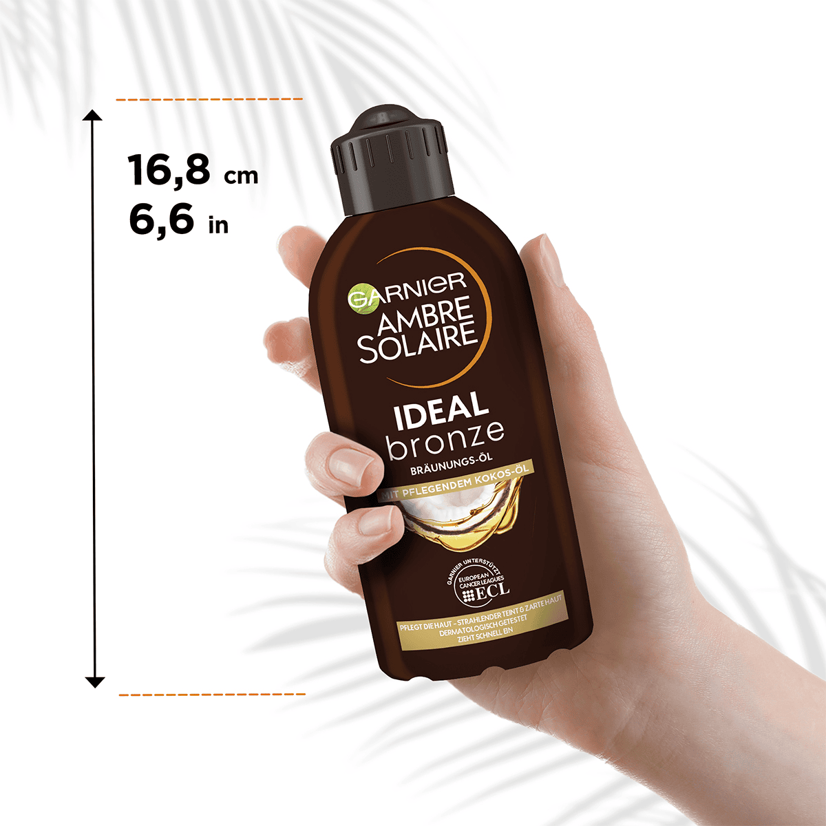 Olio solare marrone intenso