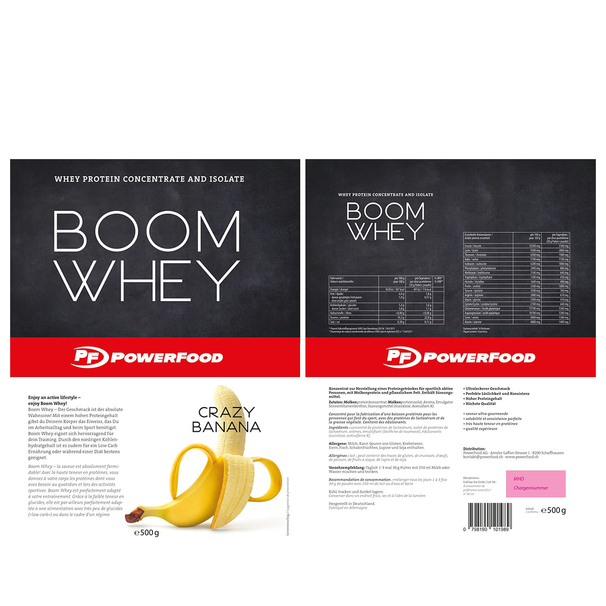 Boom Whey Crazy Banana