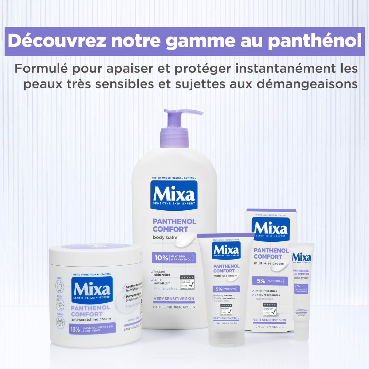 Panthenol Lip Comfort+ Balm