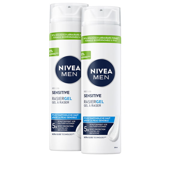 Gel da barba Sensitive Duo