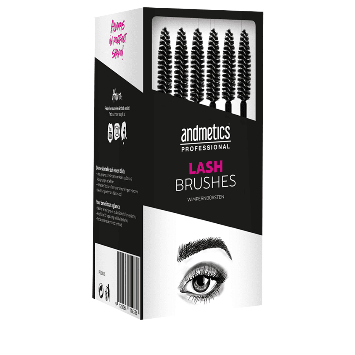Lash Brush 80 pcs.