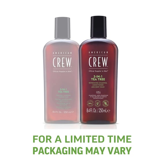 3-in-1 Refreshing Tea Tree Shampoo, Conditioner & Body Wash