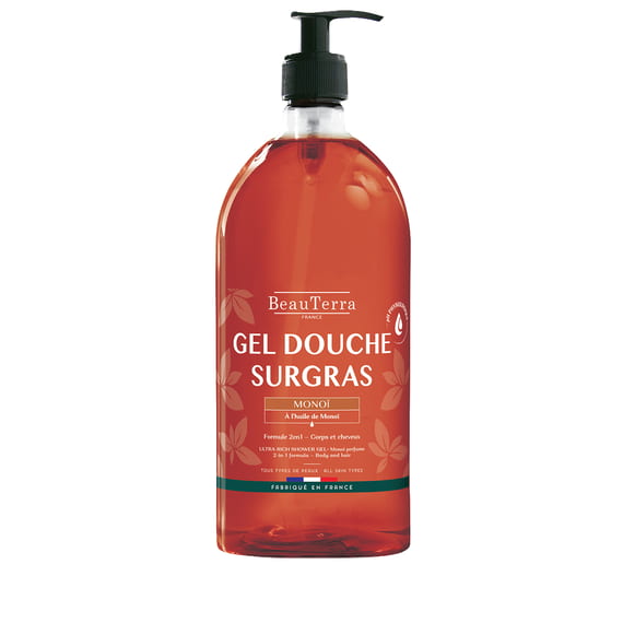 Gel douche nourrissant au monoï 