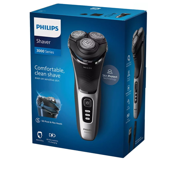 Rasoir électrique peau sèche et humide S3241/12