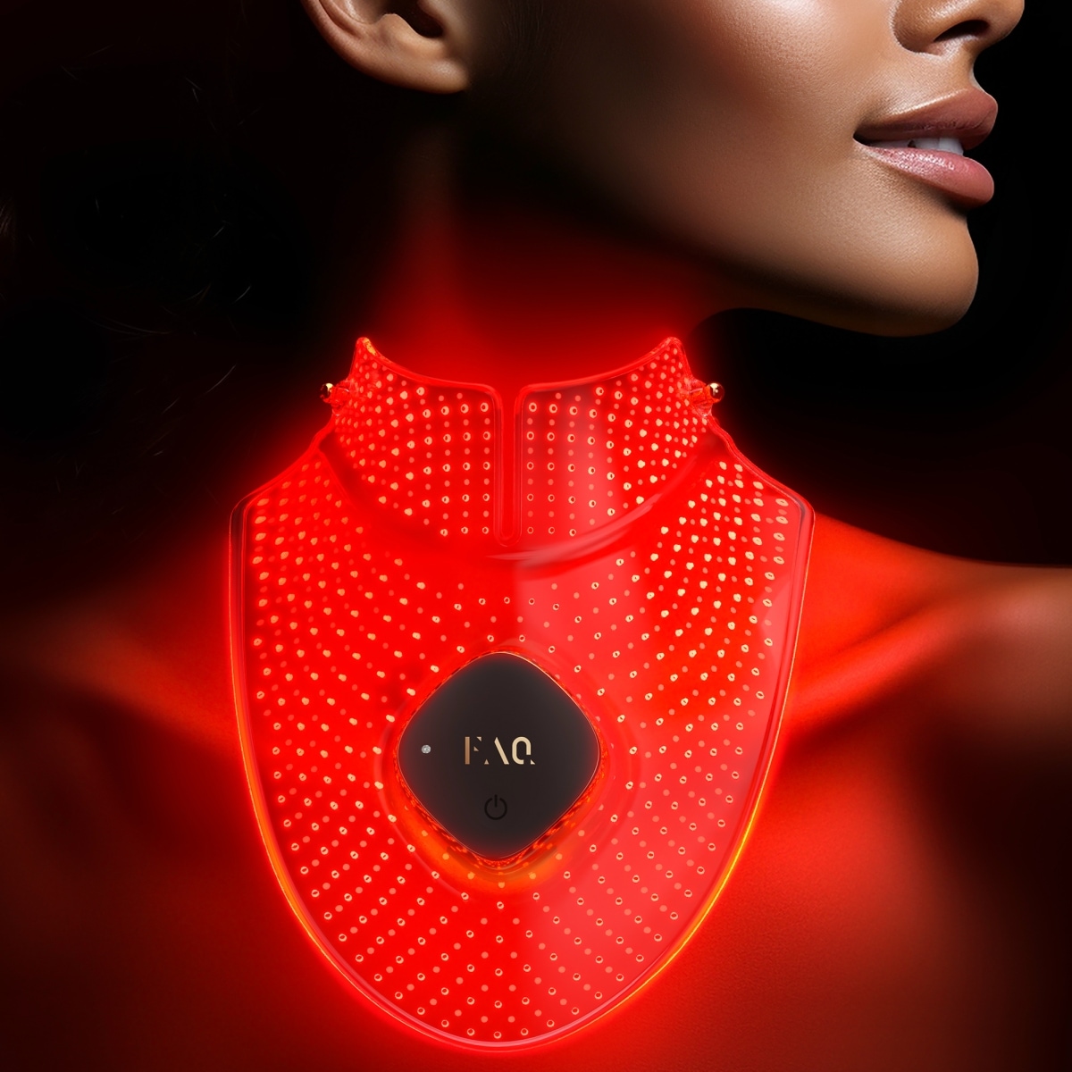 FAQ 211 Silicone LED Neck & Décolleté Mask