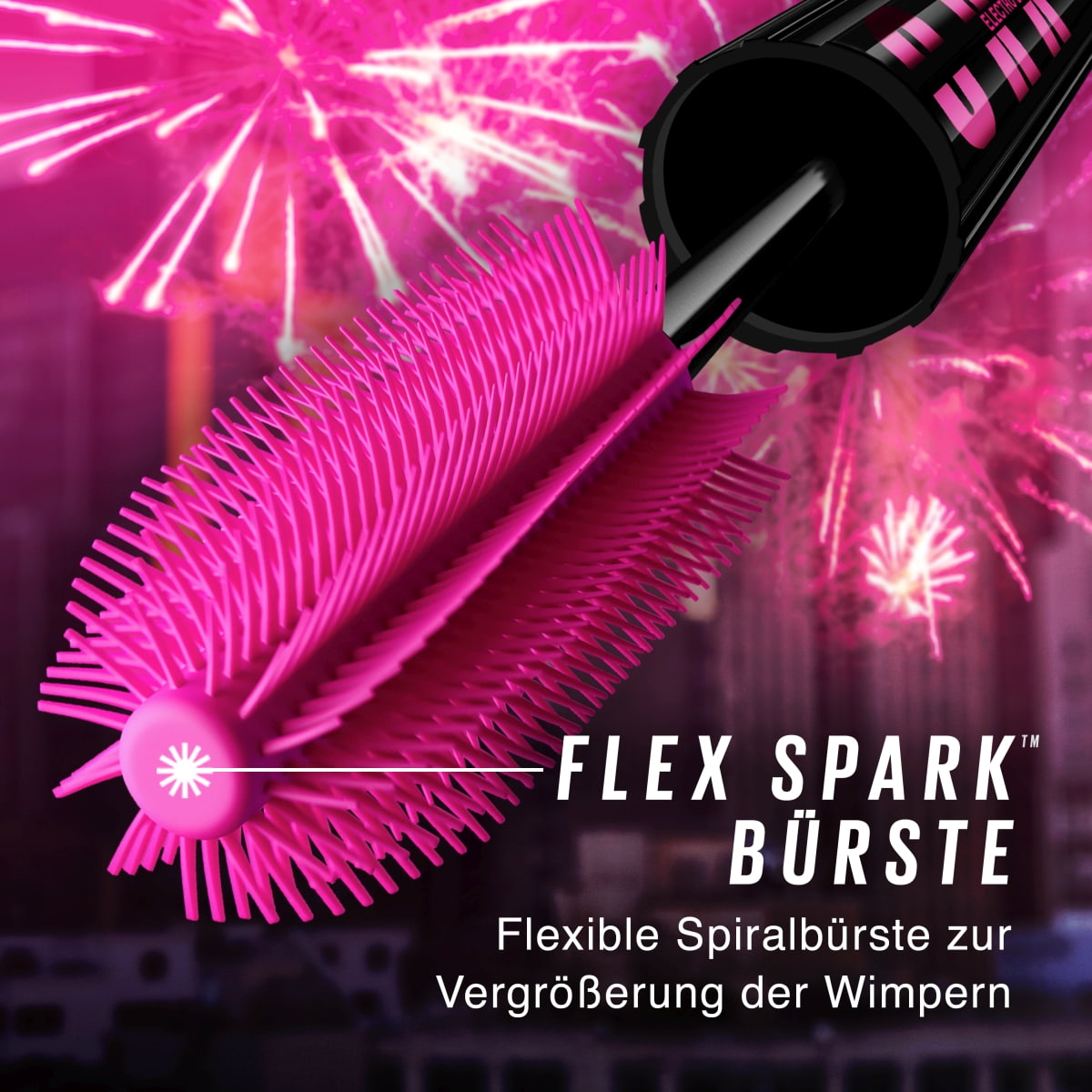 Firework Electro Black Mascara Black