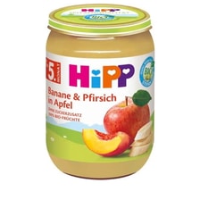Banane et Pêche Pomme bio