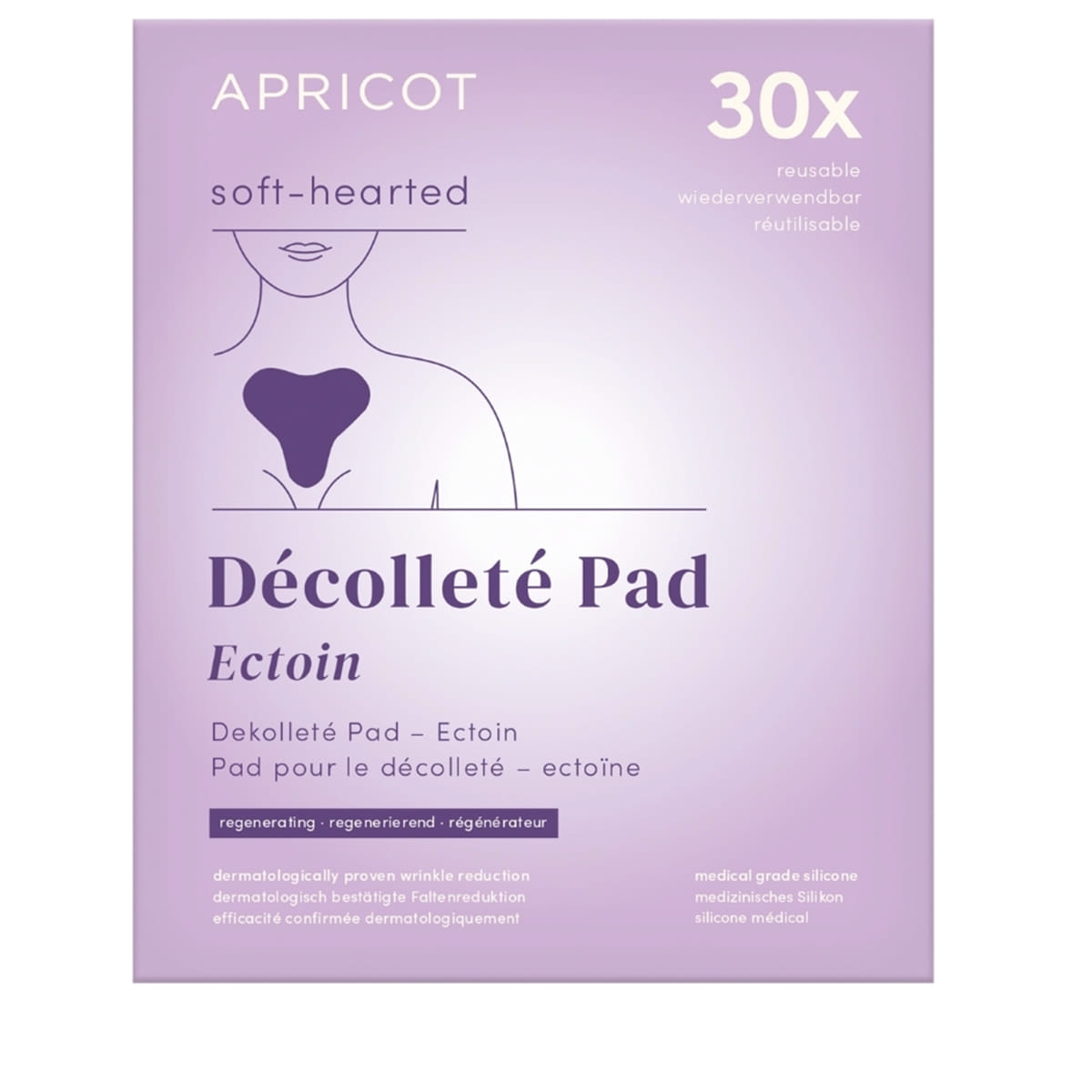 Pad Décolleté Réutilisable à l’Ectoïne