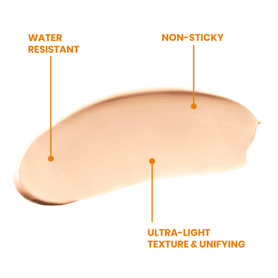 Crème solaire teintée SPF50+