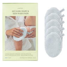 Baby and children washing pads Pastel Blue - Set of 5