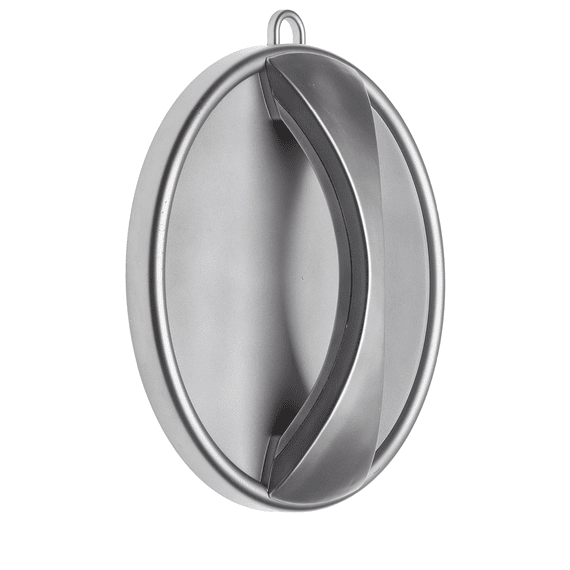 Miroir à main avec support en argent
