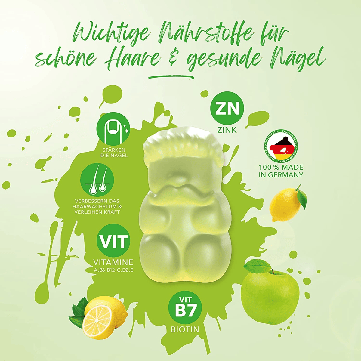 Vitamine per capelli per gli uomini