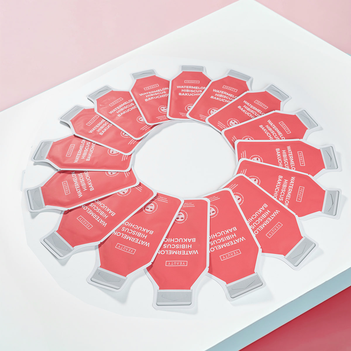 Sheet Mask Watermelon, Hibiscus, Bakuchiol