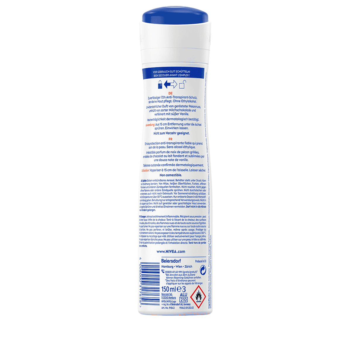 Deodorante Spray Vanilla Pecan Praline da Donna