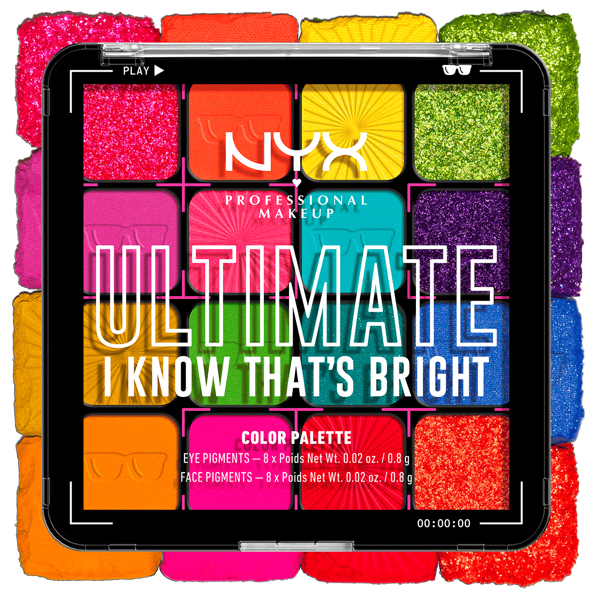 Ultimate Shadow Palette I Know That's Bright