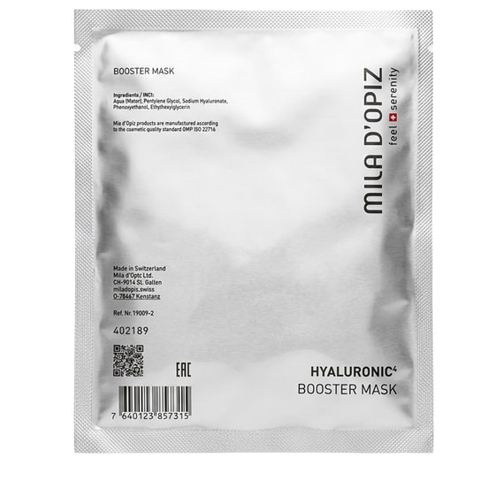 Hyaluronic⁴ Booster Mask