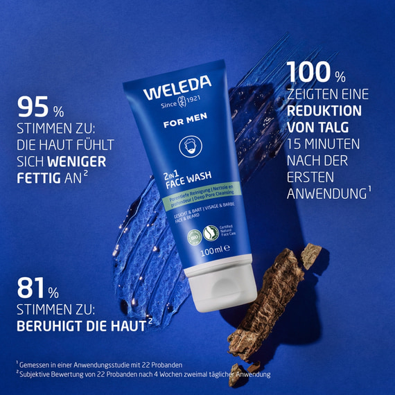 For Men 2-in-1 Face Wash