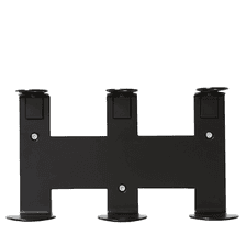 Wall Holder for three - 500 ml- Black
