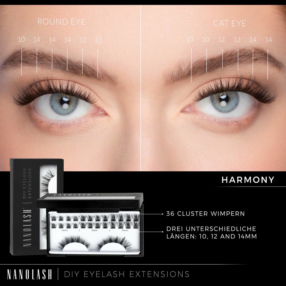 Harmony - Full Lash Line Look