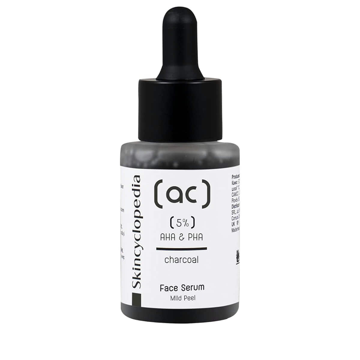 Face Serum Charcoal & 5% AHA + PHA Complex
