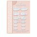 Press-On Nails Manicure Set - 01 Glazed