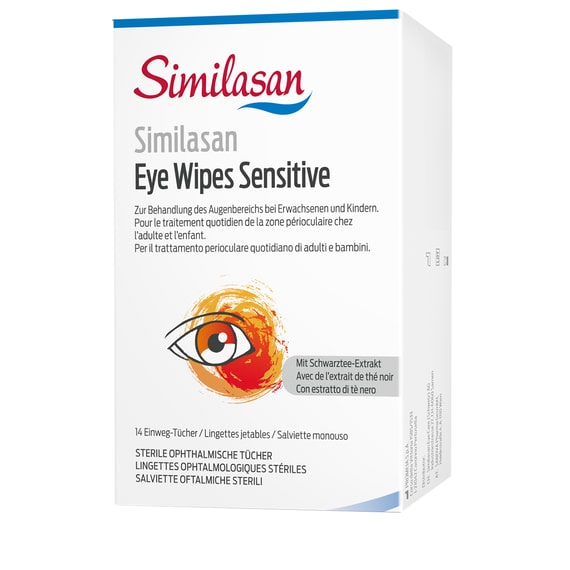 Eye Wipes Sensitive - 14 Salviette