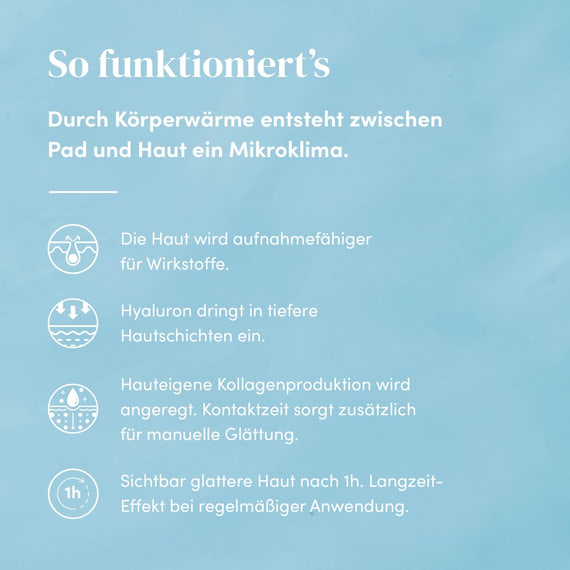 Wiederverwendbares Stirnpad Hyaluron «fantastic forehead»
